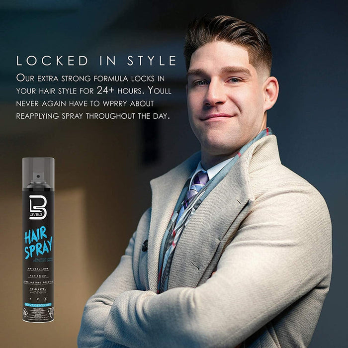 LV3 LEVEL3 HAIR SPRAY 400ML