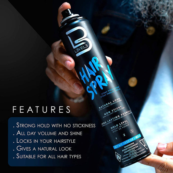 LV3 LEVEL3 HAIR SPRAY 400ML