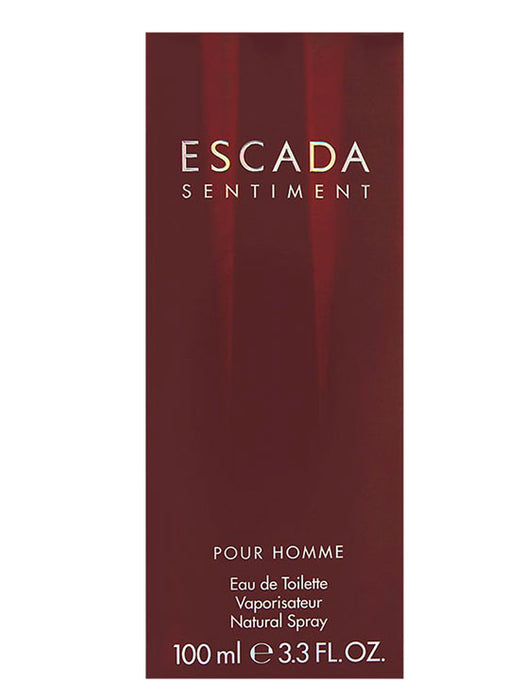 Escada Sentiment de Escada para hombres - Spray EDT de 3.3 oz (probador)