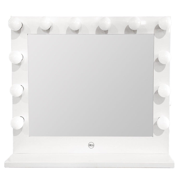 12 Bulb Glam Vanity Mirror - BarberSets