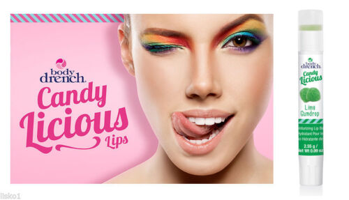 BODY DRENCH Bálsamos labiales hidratantes Candy Licious - Lime Gumdrop