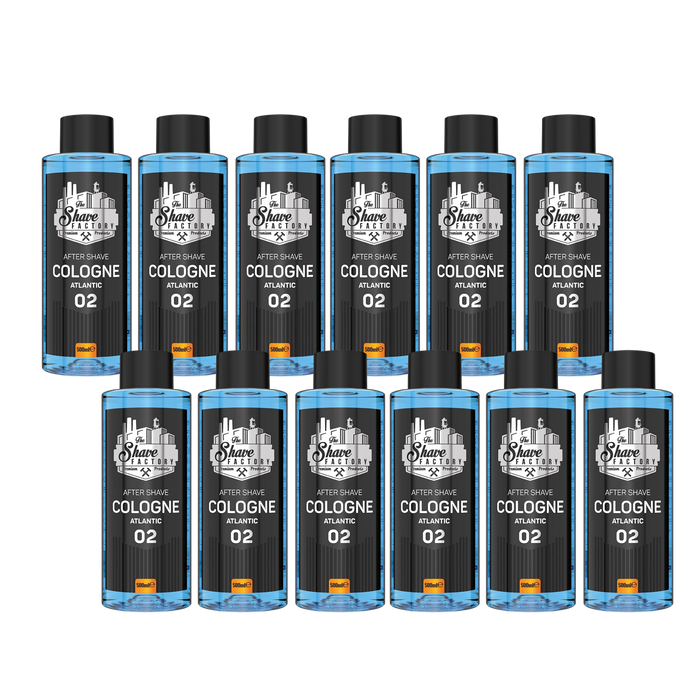 The Shave Factory No. 2 Atlantic Aftershave Cologne (Multipack)