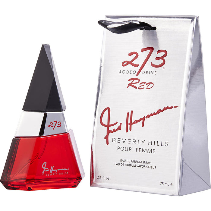 273 Red de Fred Hayman para mujeres - EDP en aerosol de 2,5 oz (probador)