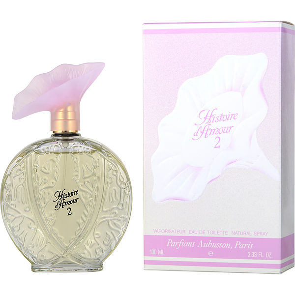 Histoire D'Amour 2 d'Aubusson pour femme - Spray EDT de 3,4 oz