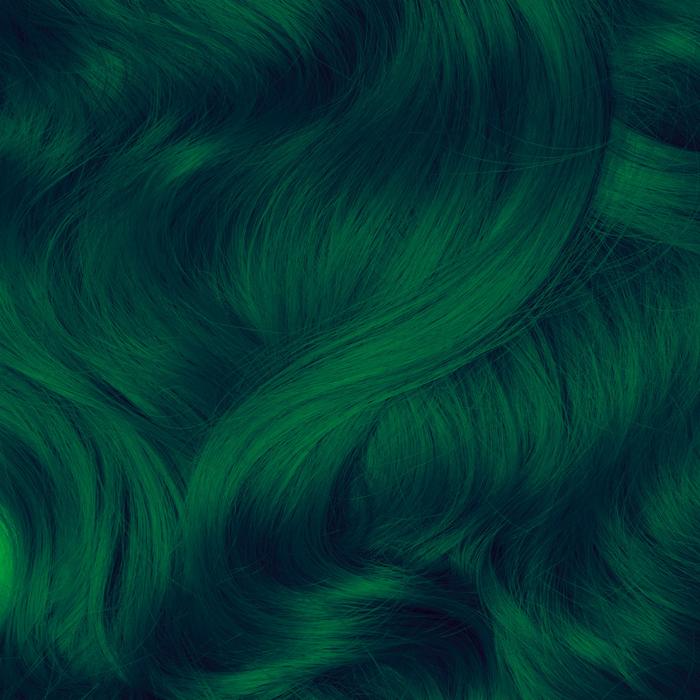 Medusa Hair Color | Emerald Ivy