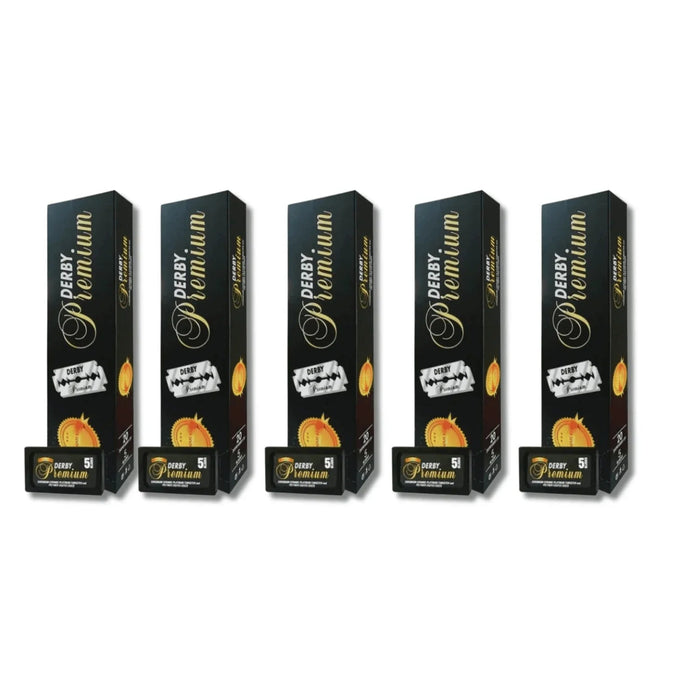 Derby Premium Double Edge Razor Blades 100ct - PREMIUM - BarberSets