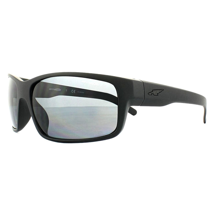 Arnette AN 4202 447-81 Fastball - Fuzzy Noir-Gris Polarisé par Arnette pour Unisexe - 62-16-135 mm Lunettes de soleil