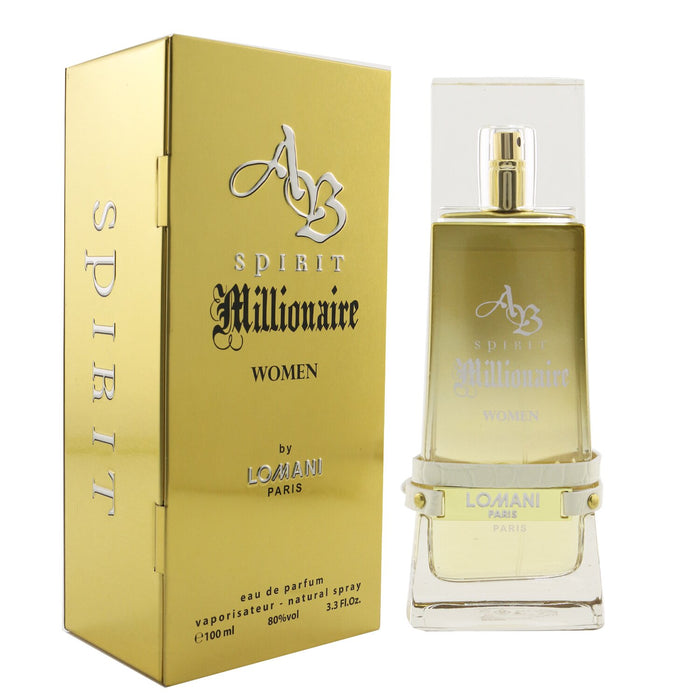 AB Spirit Millionaire by Lomani for Women - 3.3 oz EDP Spray