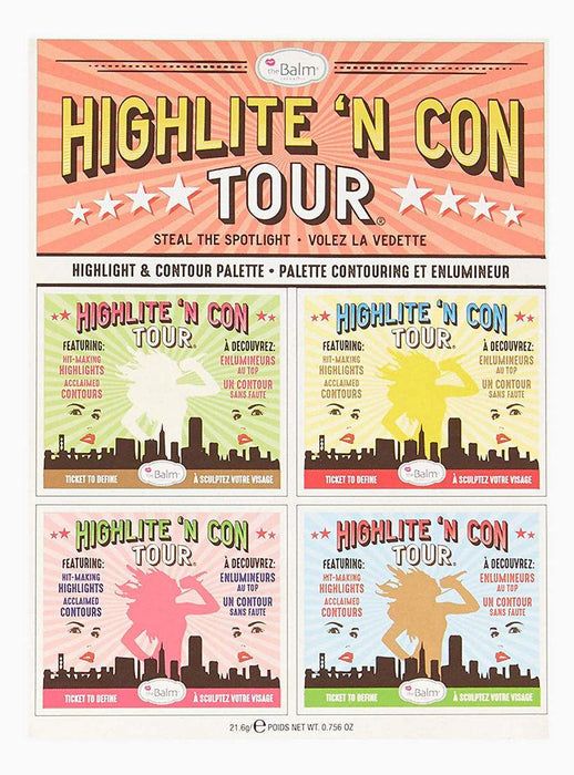 theBalm Highlite N Con Tour Palette