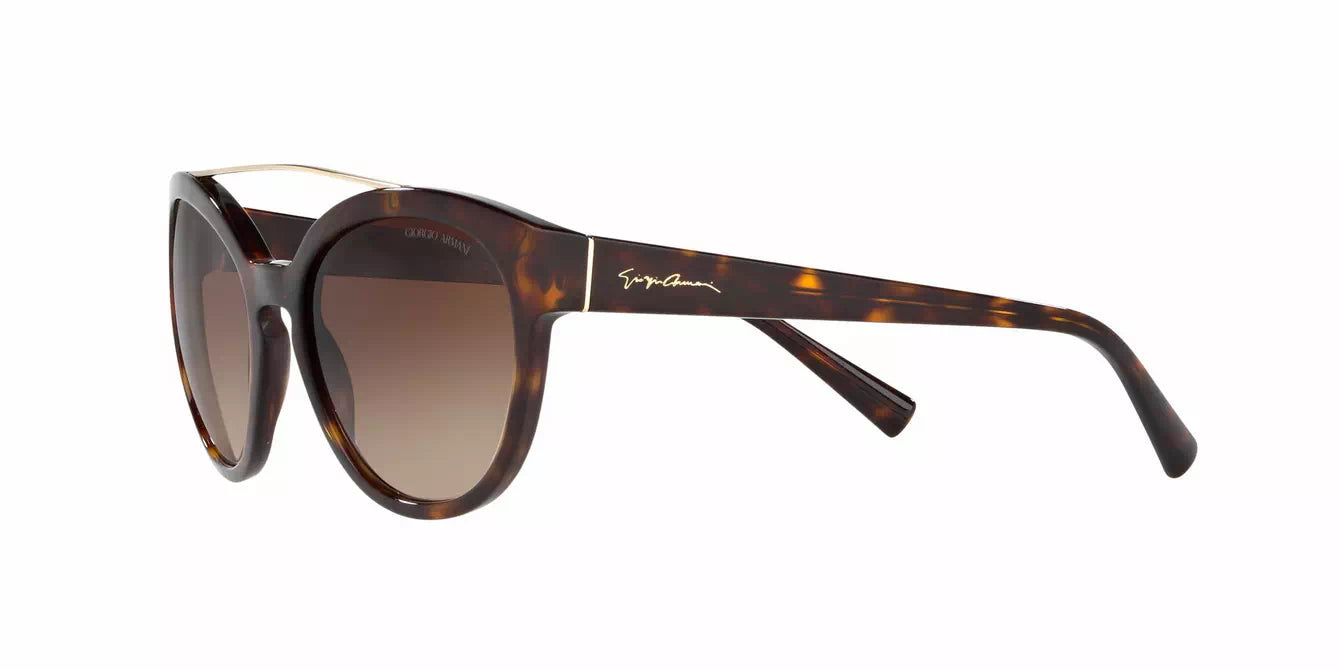 Giorgio Armani AR 8086 5026-13 - Dark Havanna-Brown Gradient by Giorgio Armani for Women - 55-19-140 mm Sunglasses