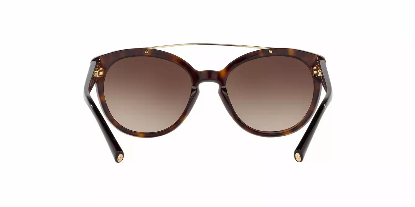 Giorgio Armani AR 8086 5026-13 - Dark Havanna-Brown Gradient by Giorgio Armani for Women - 55-19-140 mm Sunglasses