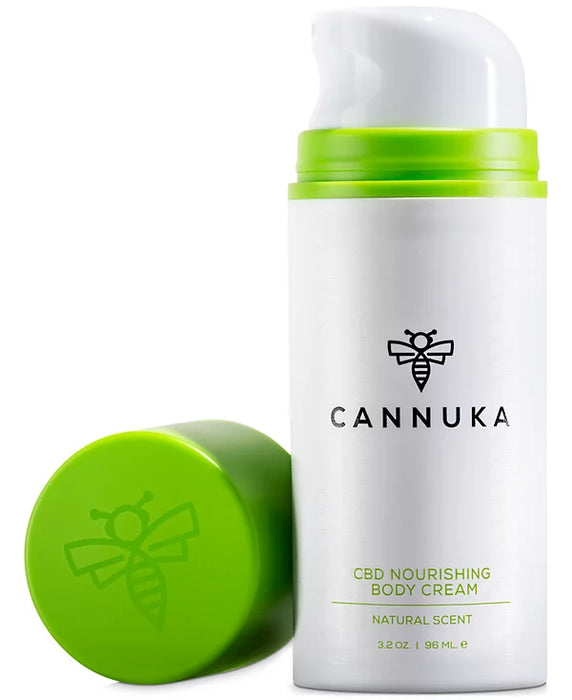 CBD Nourishing Body Cream by Cannuka for Unisex - 3.2 oz Body Cream