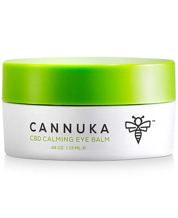 Baume pour les yeux apaisant au CBD de Cannuka pour unisexe - Baume de 0,44 oz