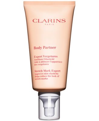 Body Partner Stretch Mark Expert de Clarins para unisex - Loción corporal de 5,8 oz