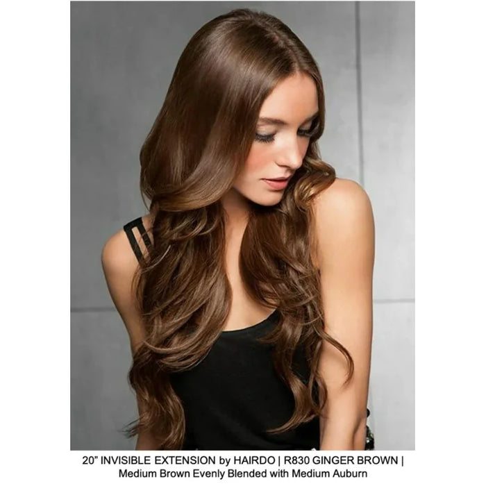 Invisible Extension - R1 Black by Hairdo for Women - 1 Pc Hair Extension