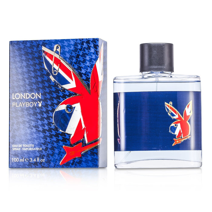 London Playboy de Playboy para hombres - Spray EDT de 3,4 oz