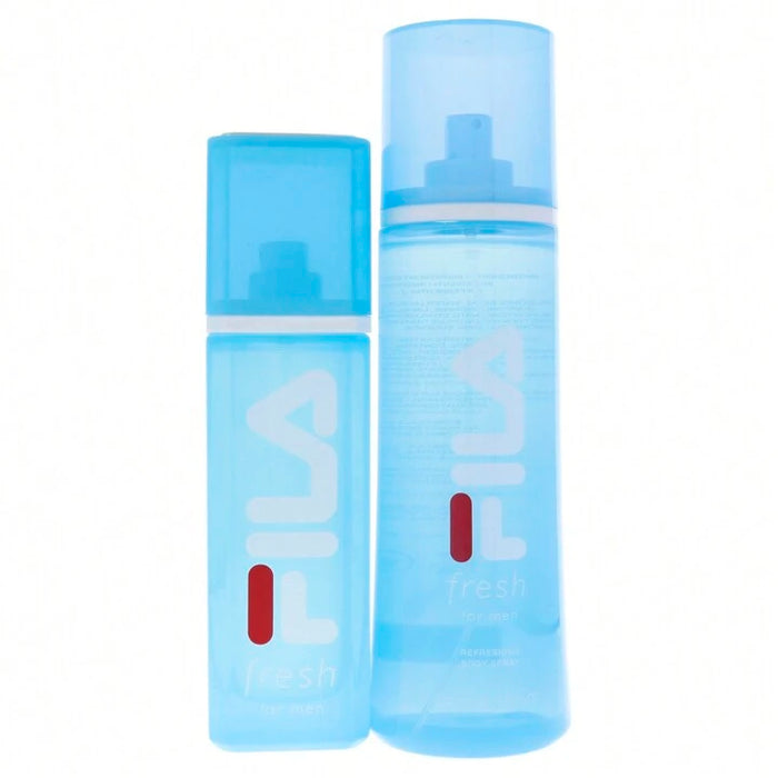 Fila Fresh by Fila for Men - 2 Pc Gift Set 3.4 oz EDT Spray, 8.4 oz Body Spray