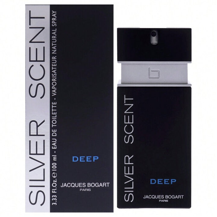 Silver Scent Deep by Jacques Bogart for Men - 3.3 oz EDT Spray