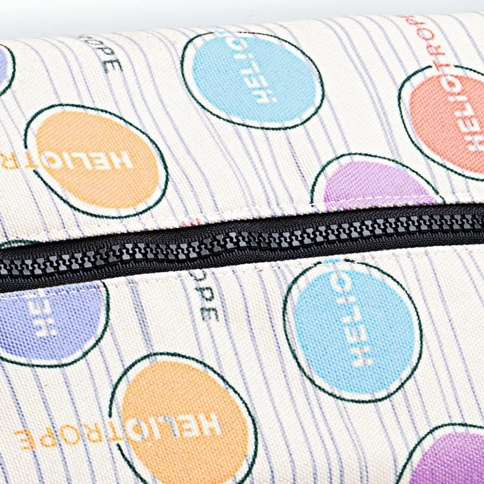 Heliotrope Logo Pattern Dopp Kit