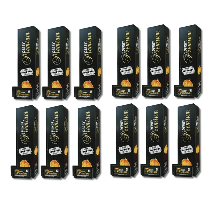 Derby Premium Double Edge Razor Blades 100ct - PREMIUM - BarberSets