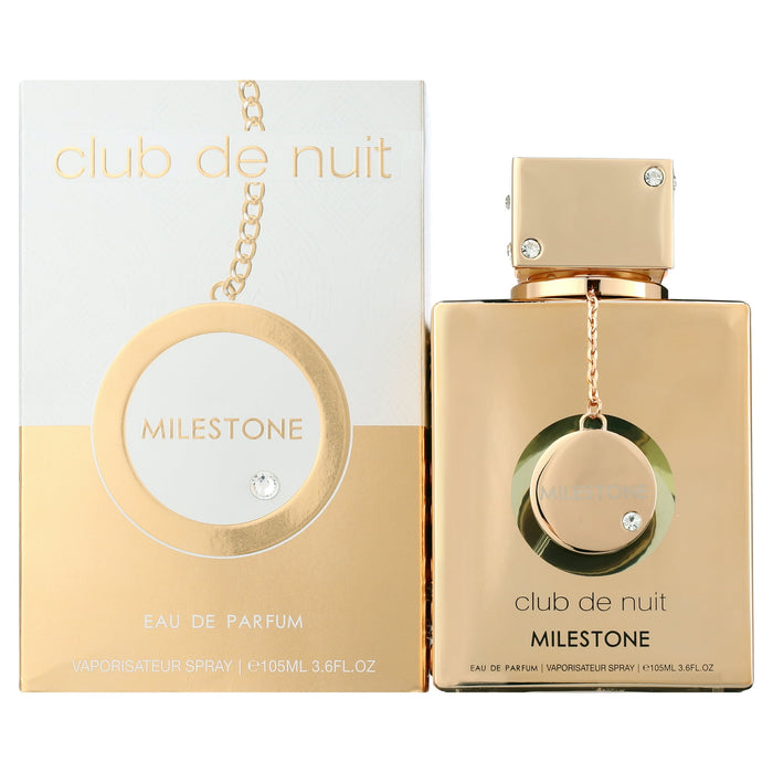 Club De Nuit Milestone de Armaf para unisex - EDP en aerosol de 3,6 oz 