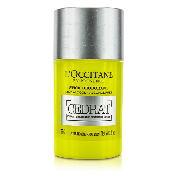 Desodorante en barra Cedrat de LOccitane para hombres - Desodorante en barra 2.6 oz