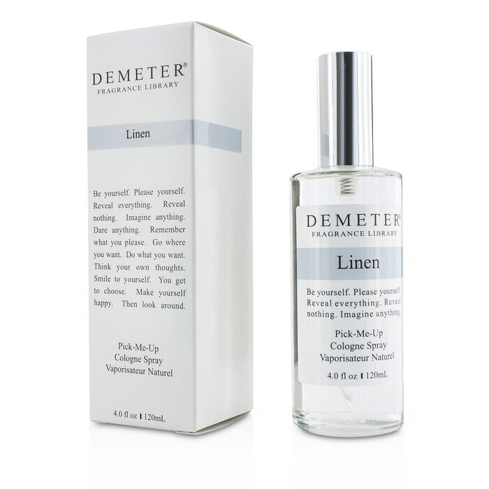 Linen by Demeter for Unisex - 4 oz Cologne Spray