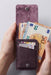 Tan Vertical Genuine Leather 4 Card Slots Wallet Handmade for Men Gift