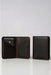 Dark Brown Slim Genuine Leather 6 Card Slots Wallet Handmade for Men Gift