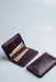 Tan Genuine Leather Card Holder Handmade for Men Gift