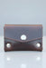 Dark Brown Slim Suede Lined Genuine Leather Card Holder Handmade for Men Gift