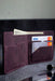 Purple Vertical Genuine Leather 8 Card Slots Wallet Handmade for Men Gift