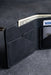Dark Green Vertical Genuine Leather 8 Card Slots Wallet Handmade for Men Gift