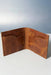 Tan Slim Genuine Leather 6 Card Slots Wallet Handmade for Men Gift