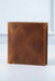 Tan Slim Genuine Leather 6 Card Slots Wallet Handmade for Men Gift