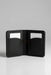 Black Genuine Leather Card Holder Saddle Stitch Handmade for Men Gift