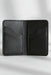 Black Slim Genuine Leather 6 Card Slots Wallet Handmade for Men Gift