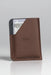 Black Slim Genuine Leather Card Holder Handmade for Men Gift