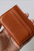 Tan Genuine Leather Wallet Saddle Stitch Handmade for Men Gift