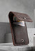 Brown Vertical Genuine Leather 4 Card Slots Wallet Handmade for Men Gift