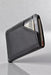 Black Slim Genuine Leather Card Holder Italian Stitch Handmade for Men Gift