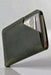 Dark Green Slim Genuine Leather Card Holder Compact Handmade for Men Gift