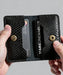 Snake Print Genuine Leather Wallet Full Grain Handmade for Men Gift