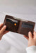 Black Genuine Leather 8 Card Slots Wallet Handmade for Men Gift Premium