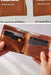 Black Genuine Leather 8 Card Slots Wallet Handmade for Men Gift Premium