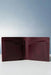 Purple Slim Genuine Leather 6 Card Slots Wallet Handmade for Men Gift