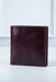 Purple Slim Genuine Leather 6 Card Slots Wallet Handmade for Men Gift