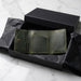 Dark Green Genuine Leather 6 Card Slots Wallet Handmade for Men Gift