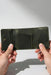 Dark Green Genuine Leather 6 Card Slots Wallet Handmade for Men Gift