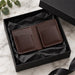 Brown Genuine Leather Card Holder Handmade for Men Gift